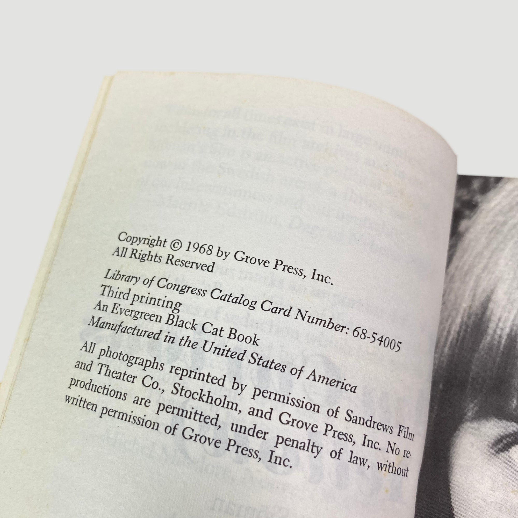 1968 I Am Curious (Yellow) Novelisation