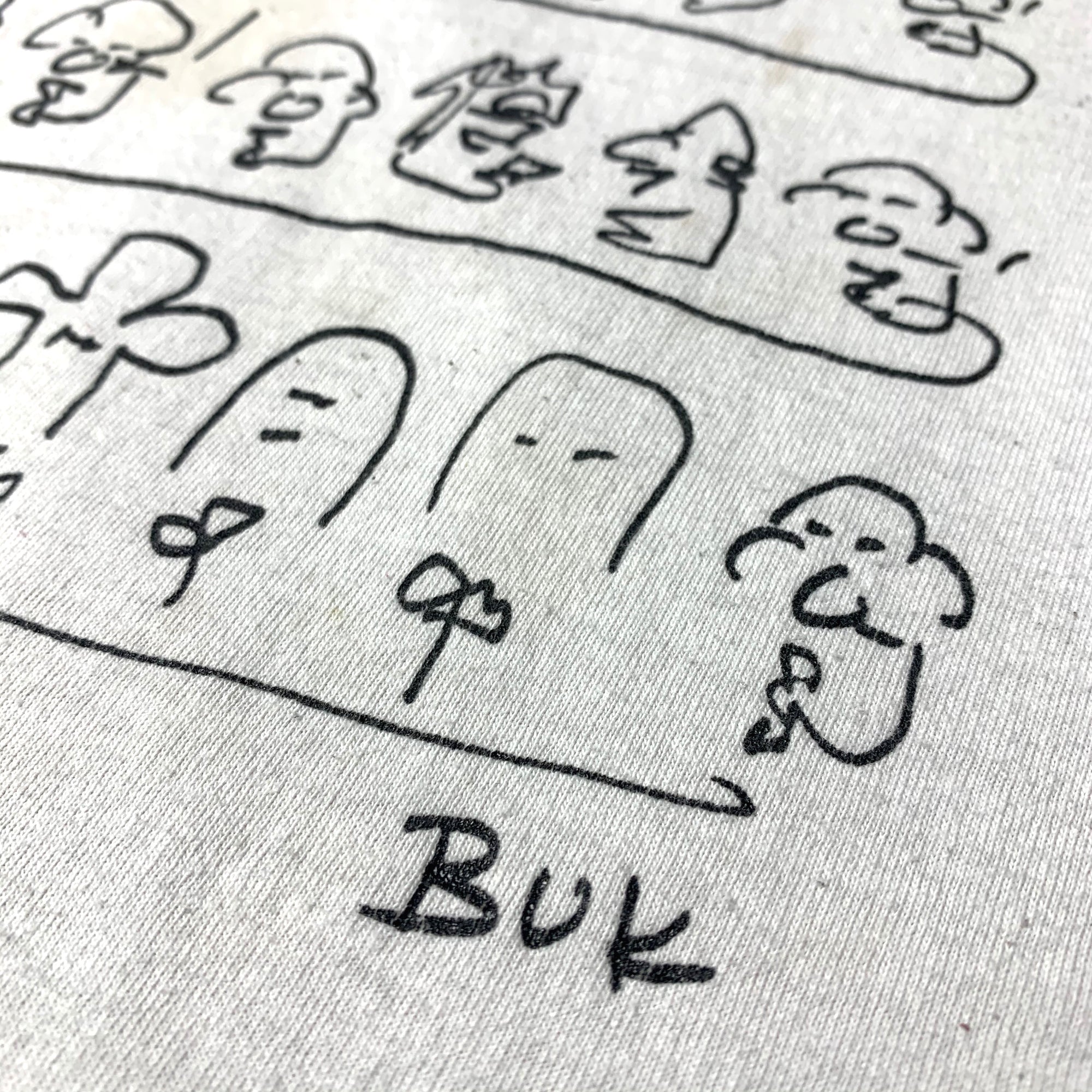 1994 Charles Bukowski 'Life And Art' T-Shirt