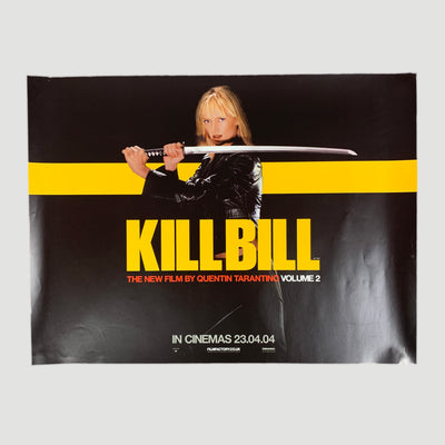 2002 Kill Bill 2 Lobby Poster