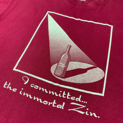 Early 90's 'Immortal Zin' T-Shirt