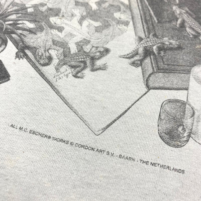 90's MC Escher All Over Graphic T-Shirt