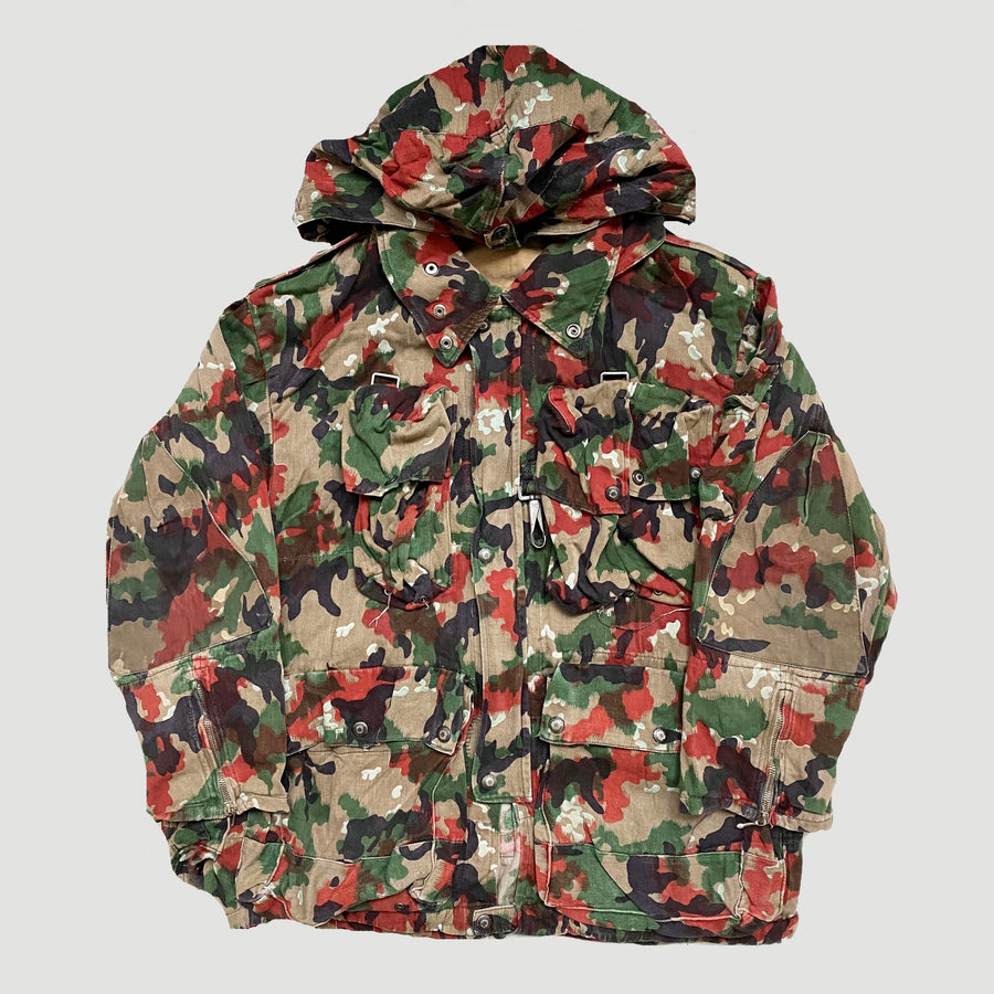 80's Swiss Army Smock Jacket