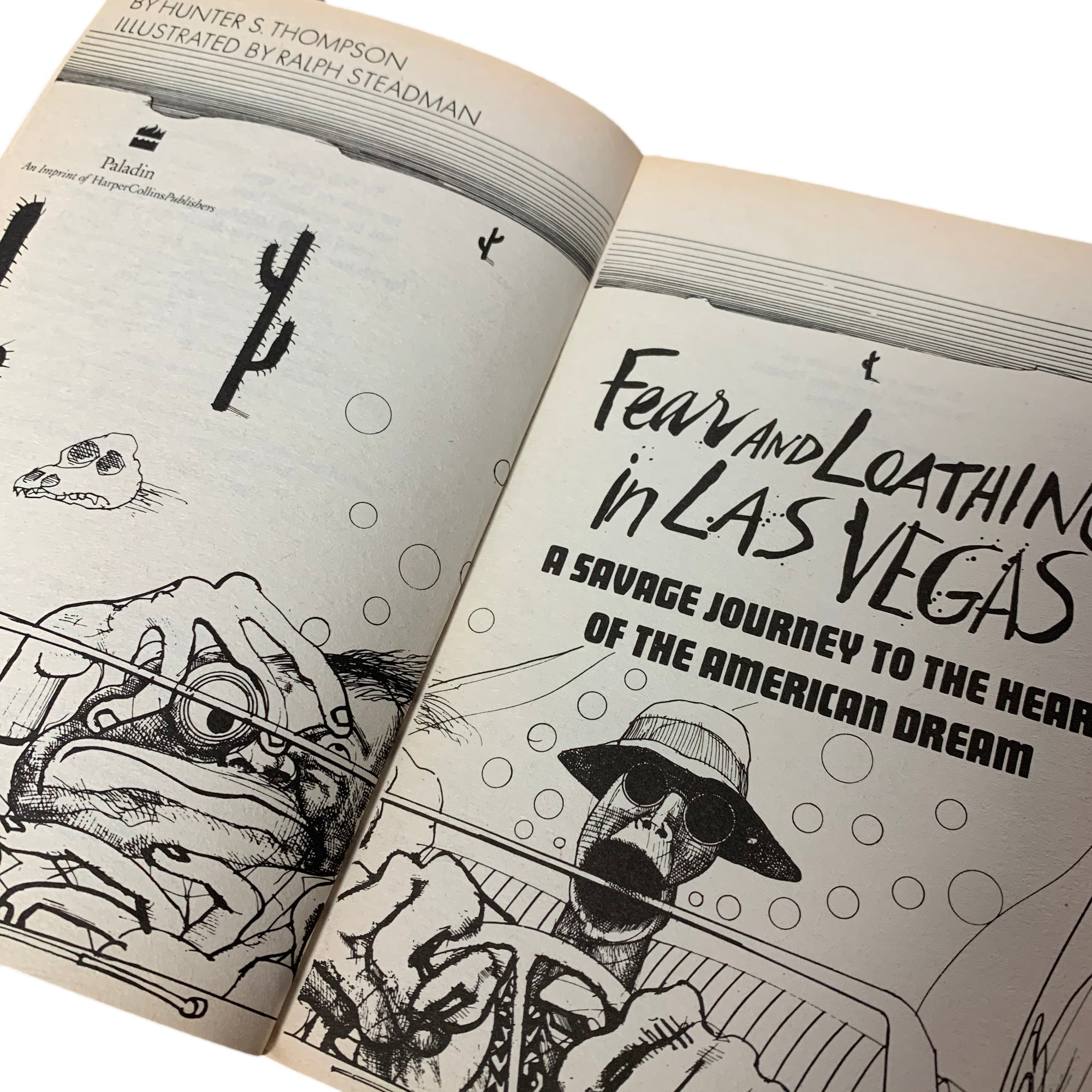 1998 Hunter S. Thompson 'Fear and Loathing in Las Vegas' Paperback