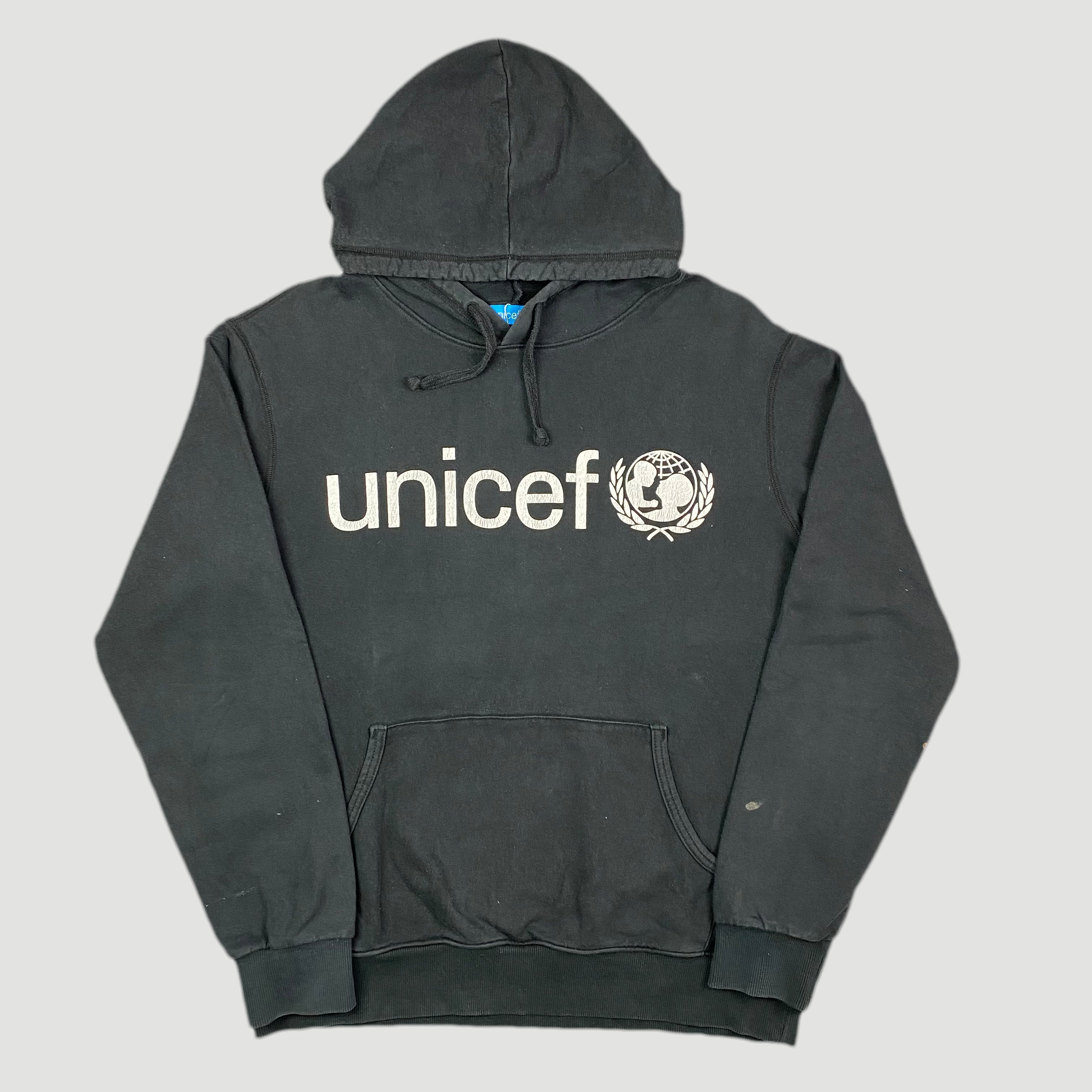ユニセフ(UNICEF)L/Sフルジップパーカー 企業ロゴ　フロントプリント　M ジップアップライトパーカー | キッズ | 1枚 | 00217-MLZ