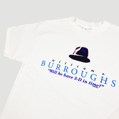 Mid 90's William Burroughs '3-D in Time' T-Shirt