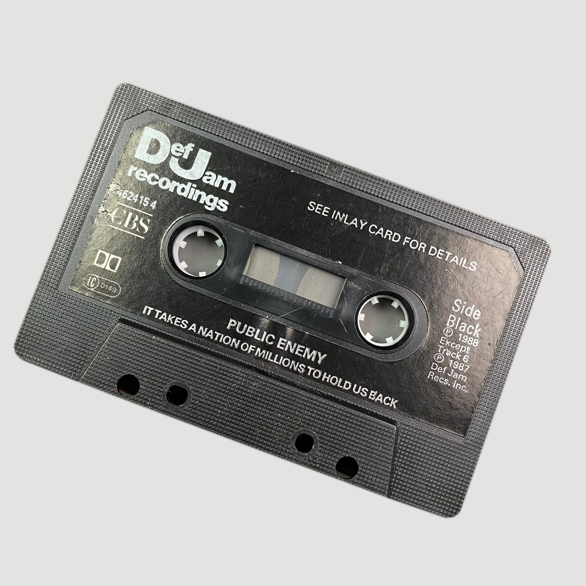1988 Public Enemy ‘It Takes A Nation Of Millions To Hold Us Back’ Cassette