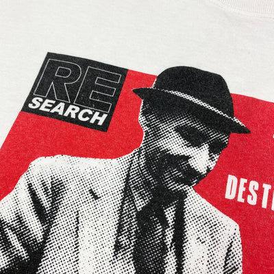 Early 00's Re/Search William Burroughs T-Shirt