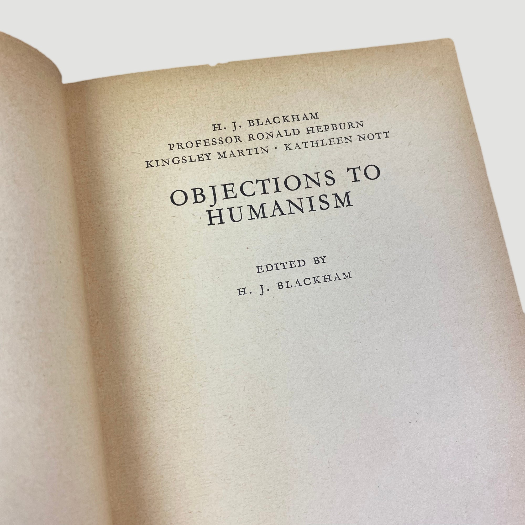 1967 Objections to Humanism Pelican