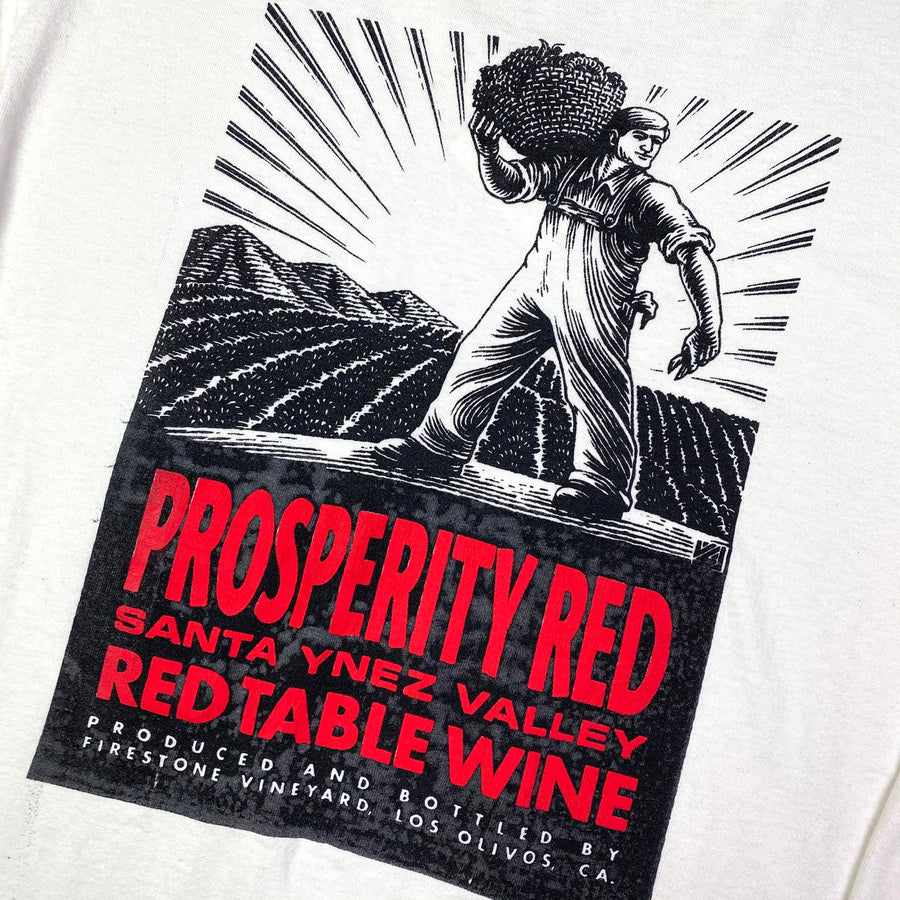 Early 90's Prosperity Red Wine Long Sleeve T-Shirt