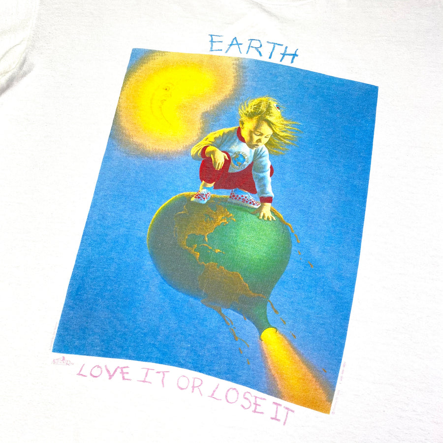 Early 90's 'Earth. Love It Or Lose It' T-Shirt