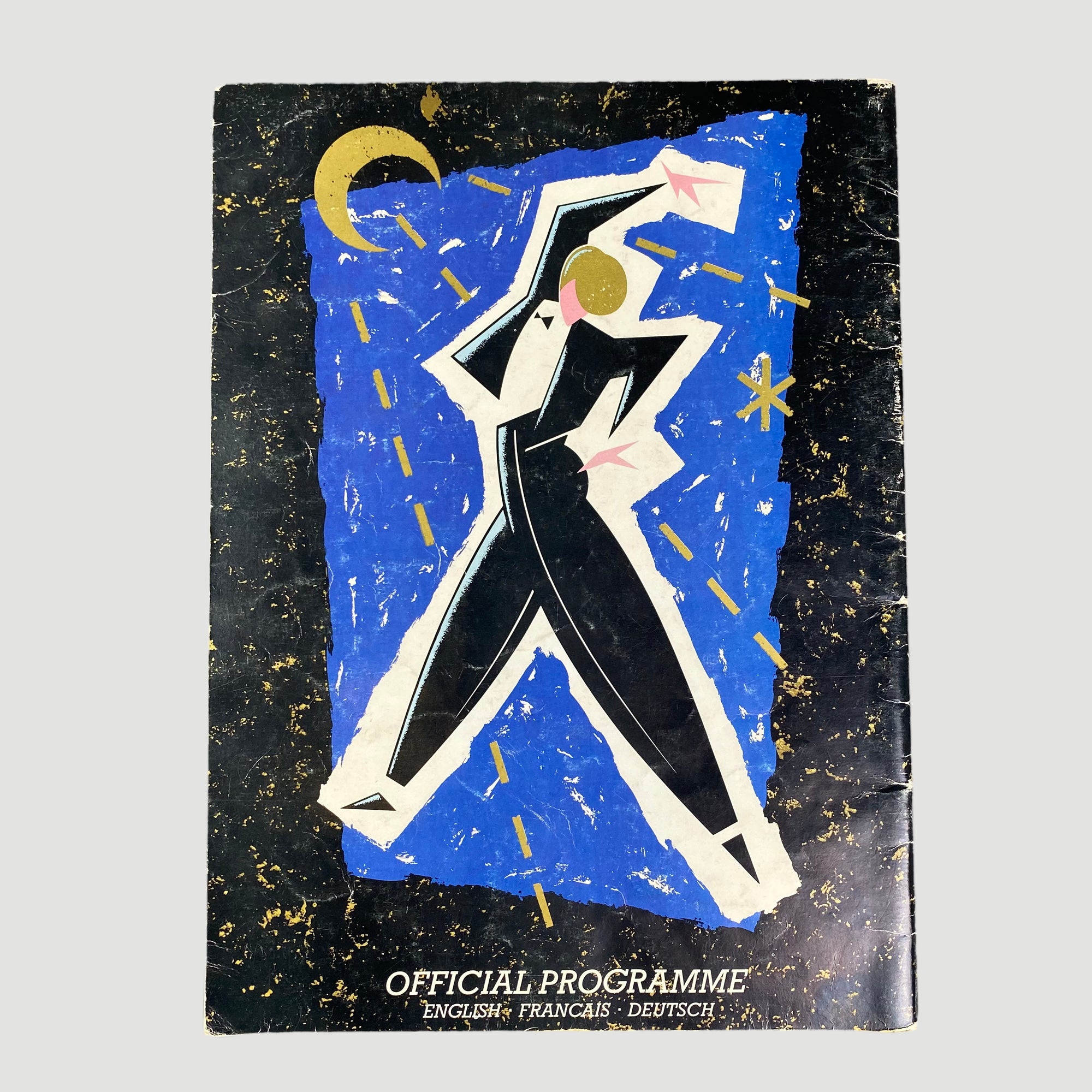 1983 David Bowie 'Serious Moonlight' Tour Programme