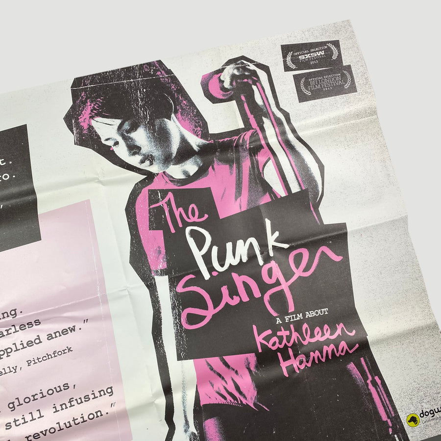 The Punk Singer (2013) UK Original Quad Cinema Poster