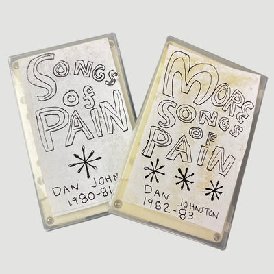 1988 Daniel Johnston 'Songs of Pain'+'More Songs of Pain' Cassette