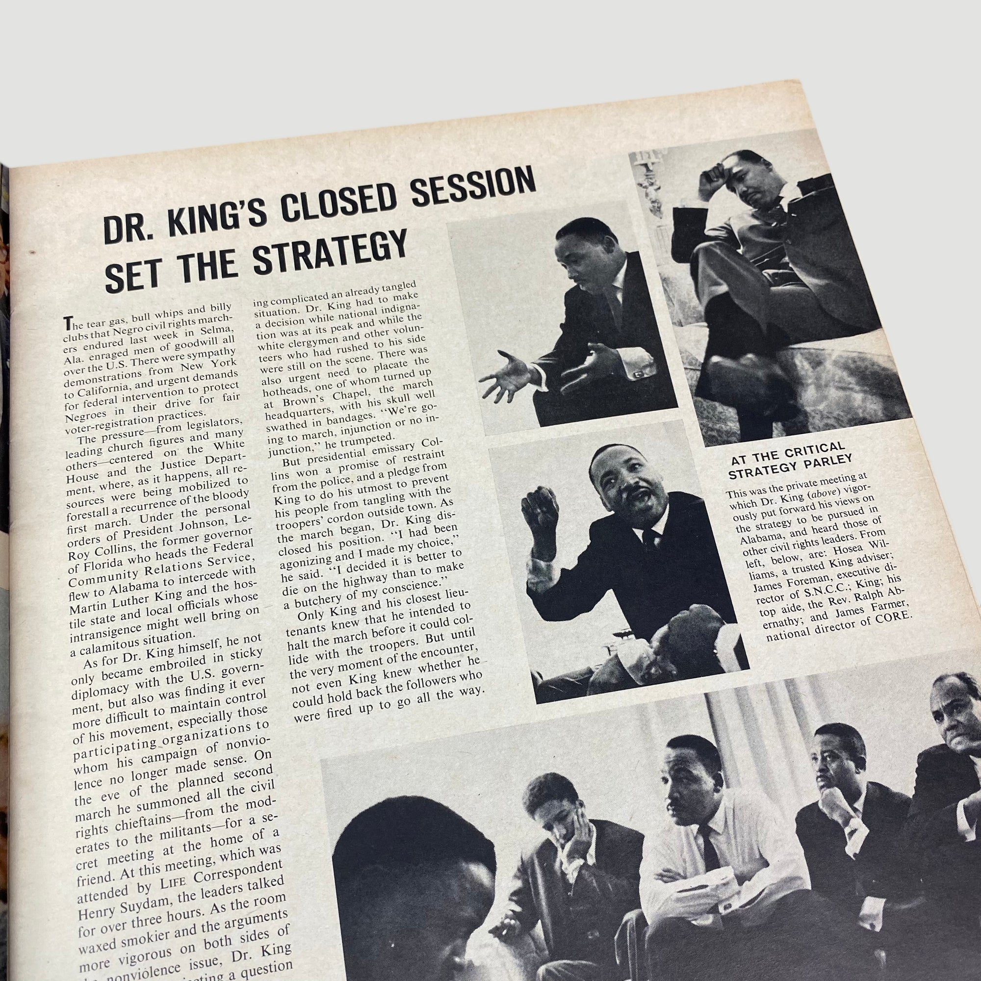 1965 LIFE Magazine Martin Luther King/Selma Issue