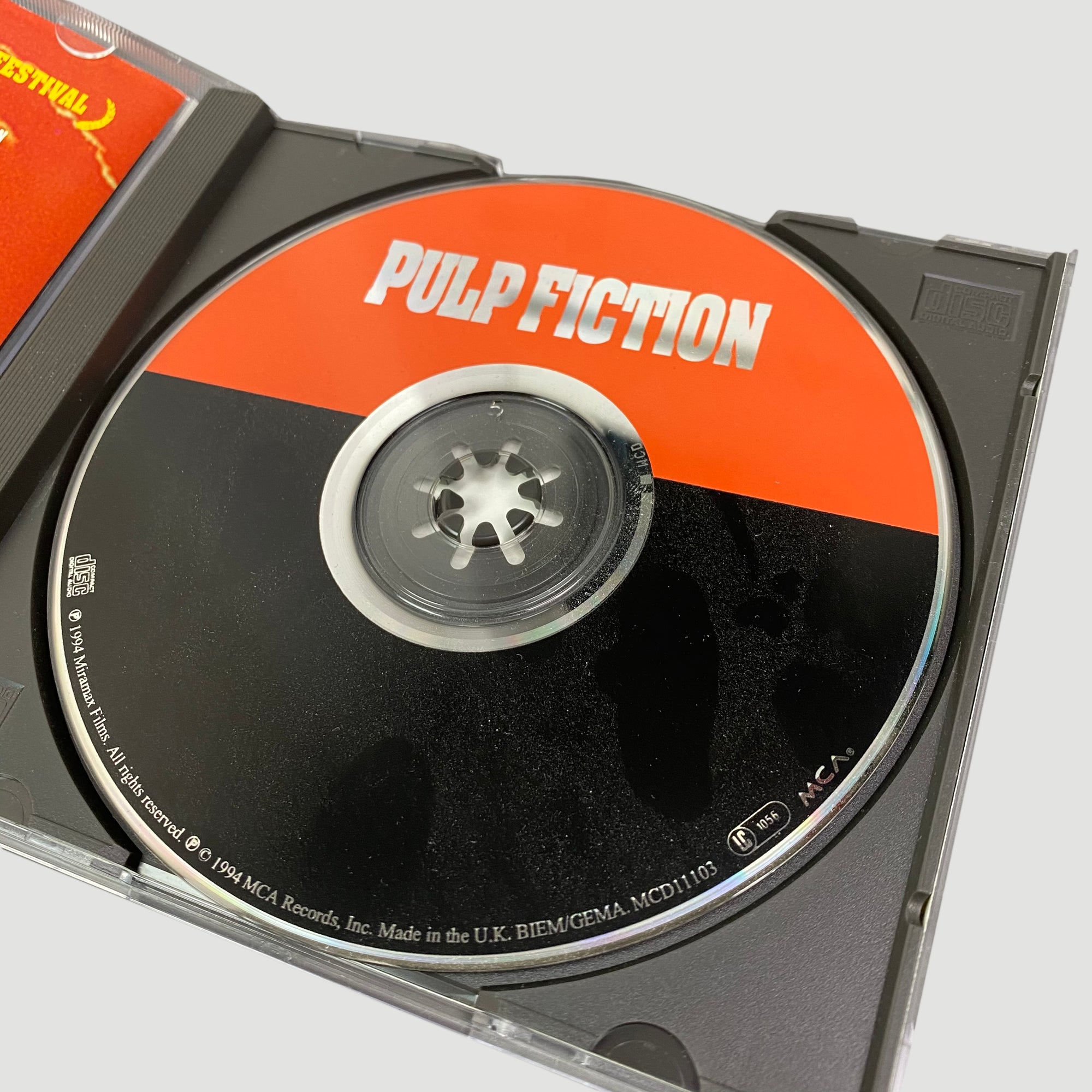 1995 Pulp Fiction Collectors UK Boxset (VHS, CD & Book)