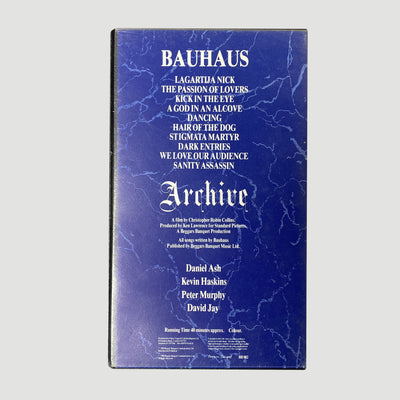 1984 Bauhaus 'Archive' VHS