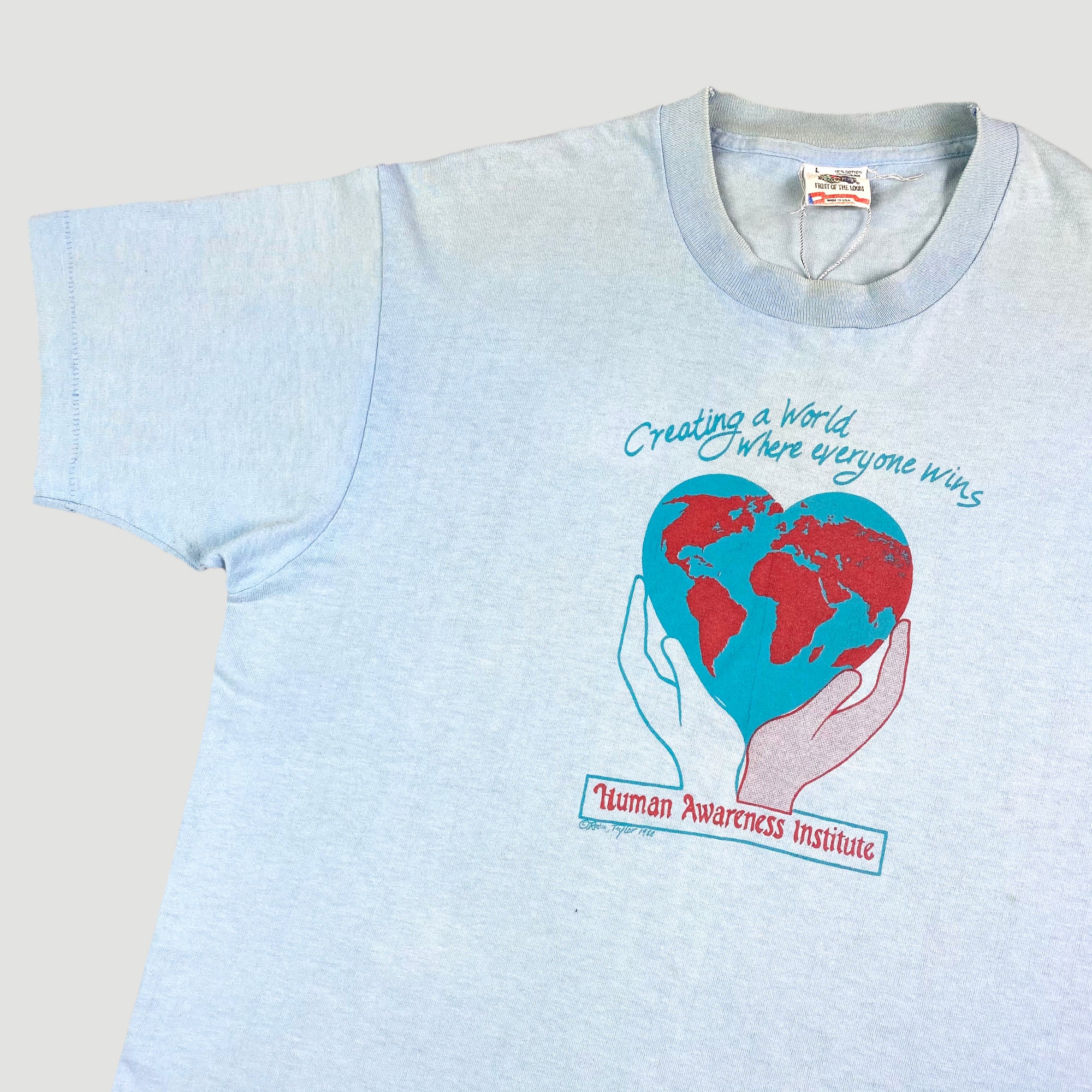 Late 80's Human Awareness Institute T-Shirt