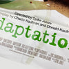 2002 Adaptation UK Quad Cinema Poster