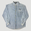 90's National Geographic Denim Chambray Work Shirt