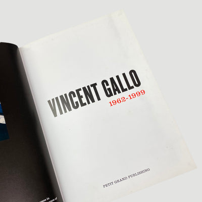 1999 Vincent Gallo 'Gallo: 1962-1999'