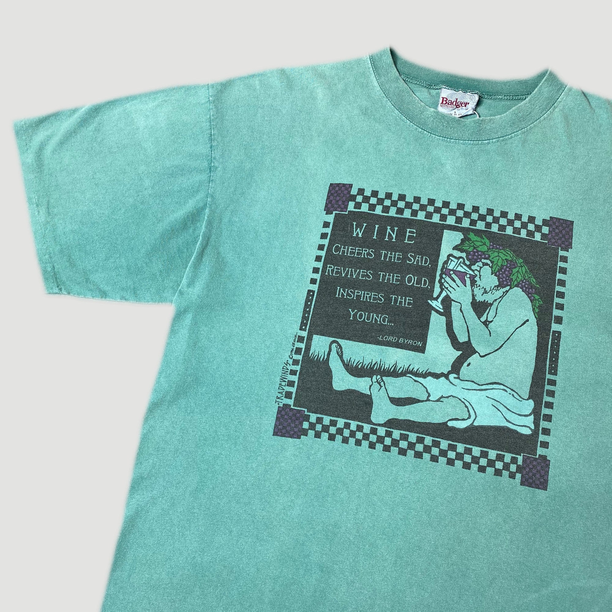 Mid 90's Lord Byron 'Wine' T-Shirt