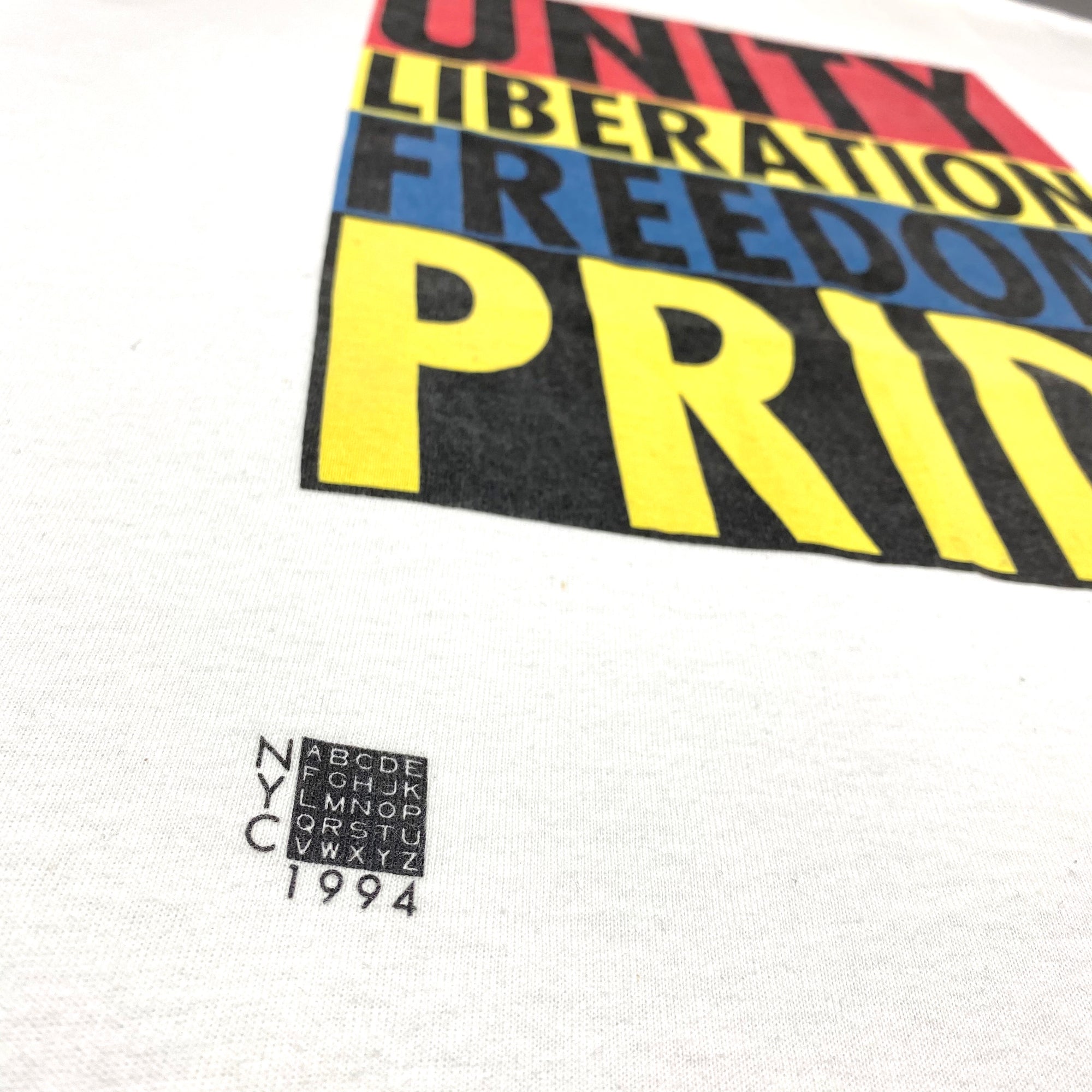1994 'Unity. Liberation. Freedom. Pride' T-Shirt
