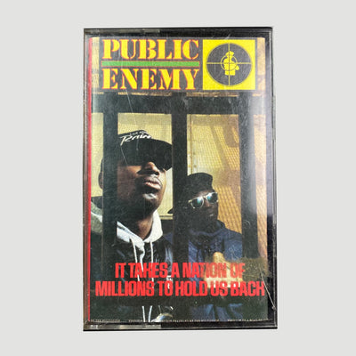 1988 Public Enemy ‘It Takes A Nation Of Millions To Hold Us Back’ Cassette