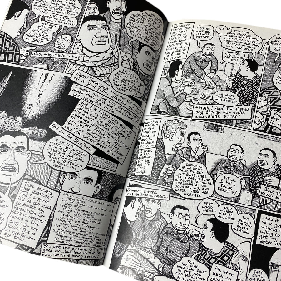 2003 Joe Sacco Palestine Graphic Novel