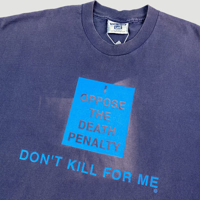 Mid 90's Amnesty International 'Death Penalty' T-Shirt