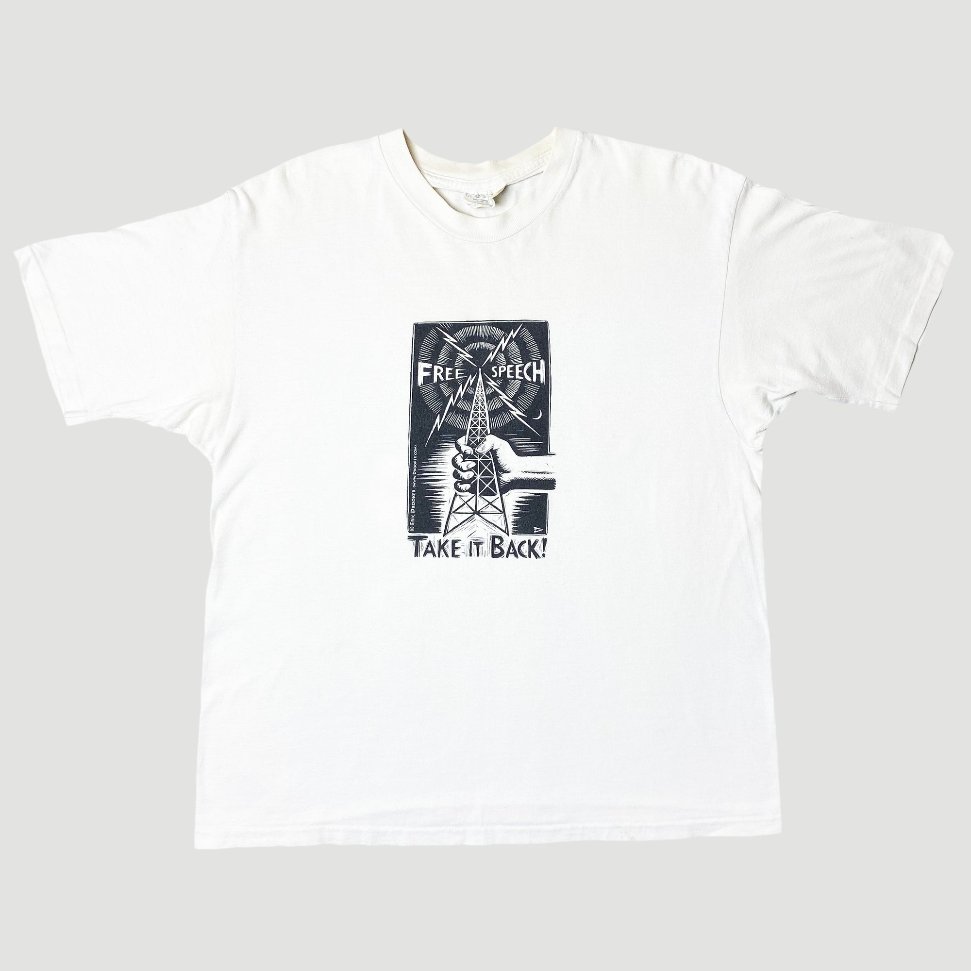 Late 90's 'Free Speech' T-Shirt