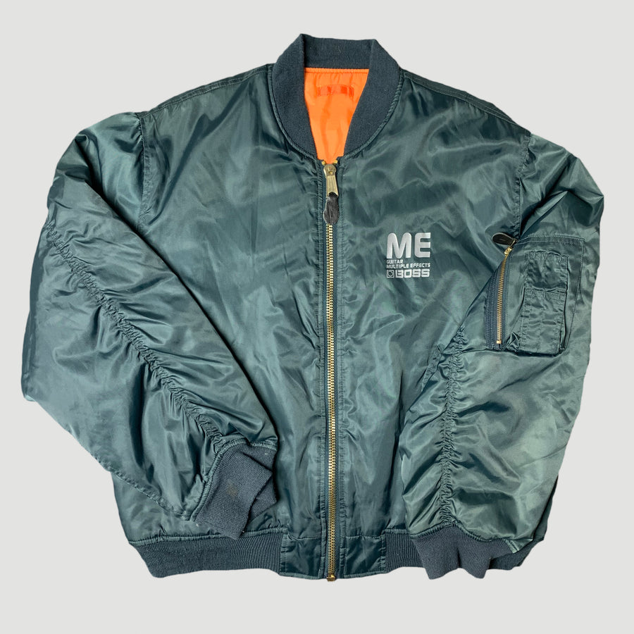 90's Boss ME-80 Bomber Jacket