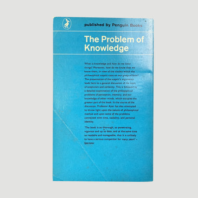 1962 A.J. Ayer 'The Problem of Knowledge'