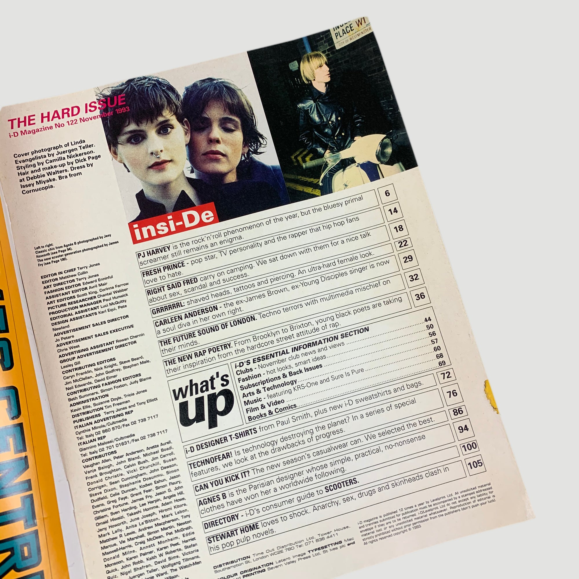 1993 i-D Magazine 'Xtra Hard' Issue