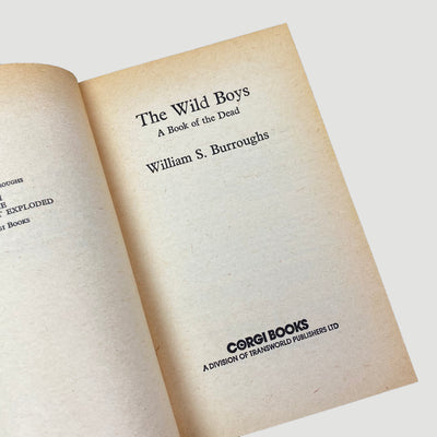 1973 William S. Burroughs 'The Wild Boys' 1st Edition Softback