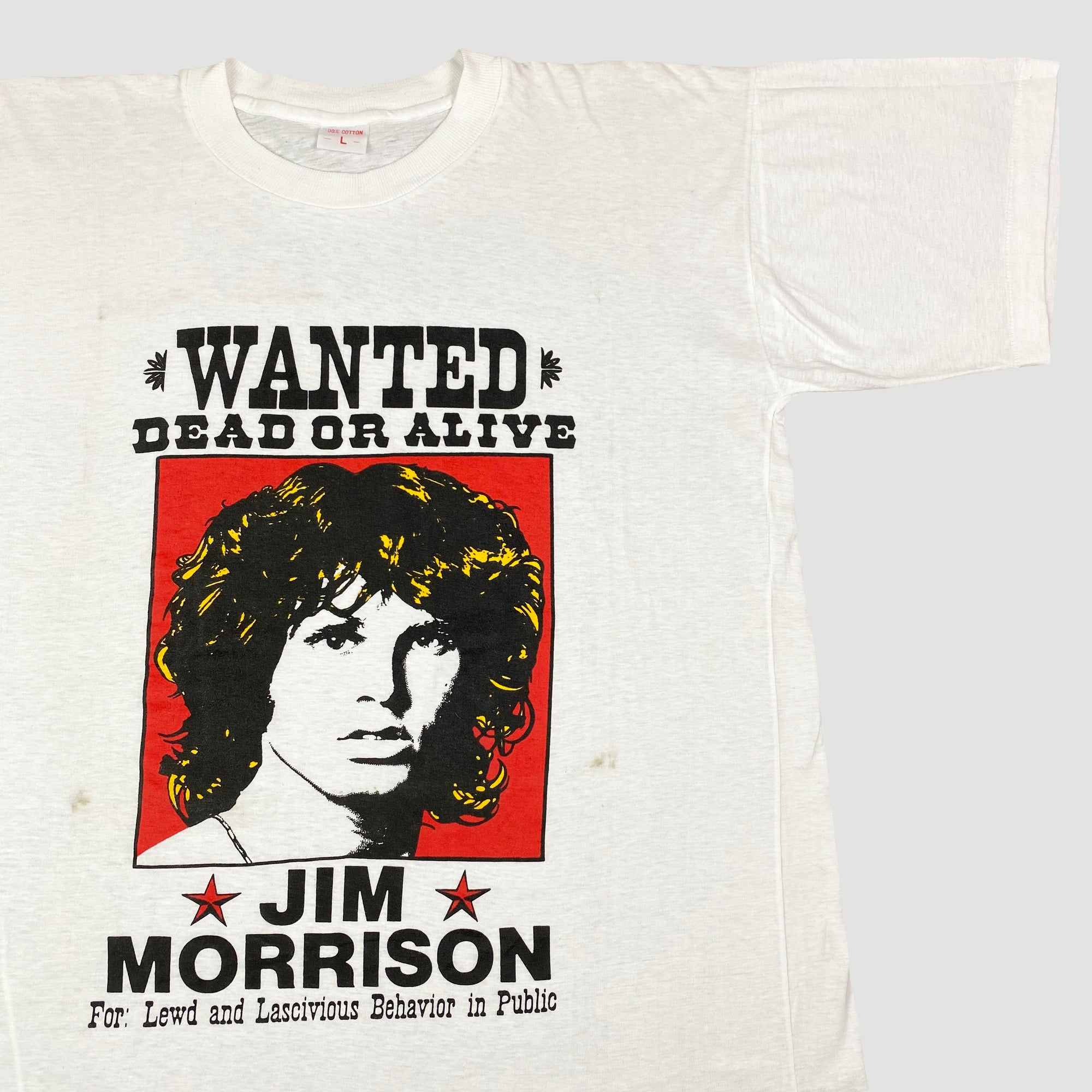 80’s Jim Morrison ‘Wanted’ T-Shirt