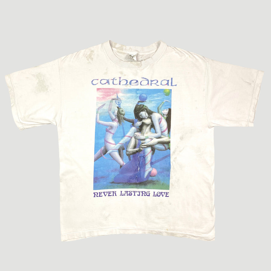 1990 Cathedral 'Never Lasting Love' T-Shirt
