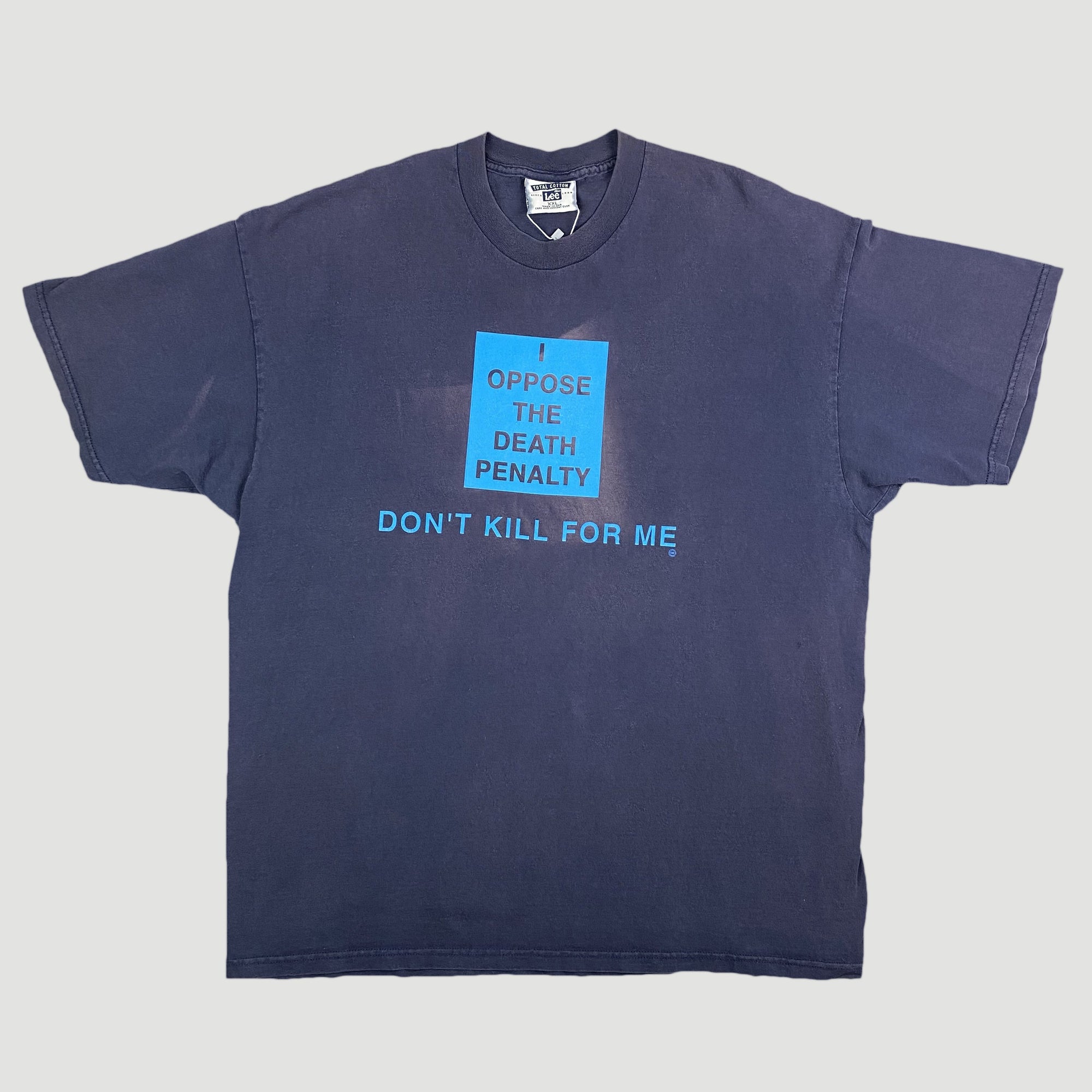 Mid 90's Amnesty International 'Death Penalty' T-Shirt