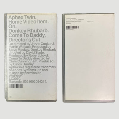 1997/1999 Aphex Twin 2 VHS Set