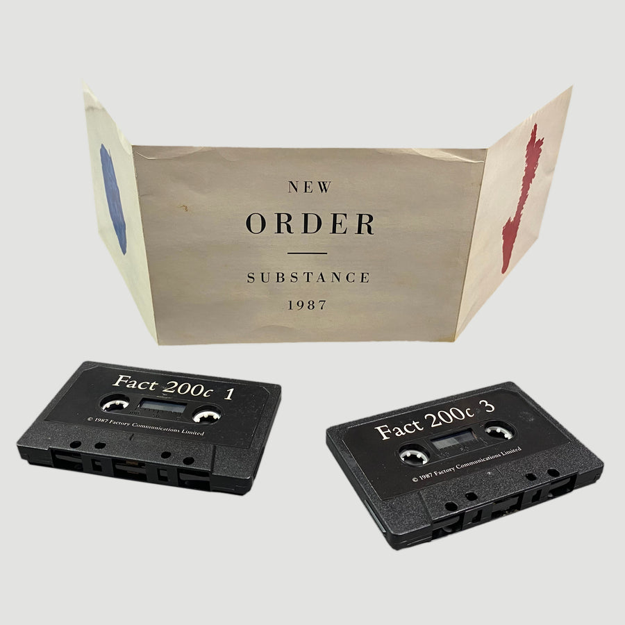 1987 New Order 'Substance' 2 x Cassette Box Set