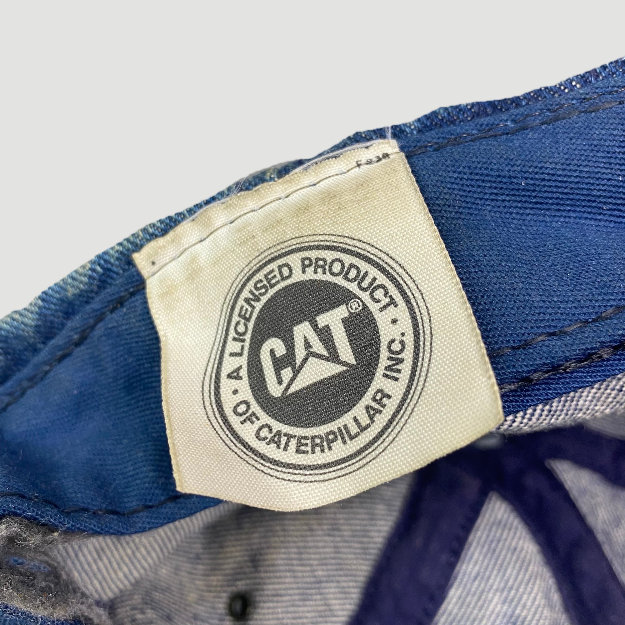 90's Denim CAT Strapback Cap