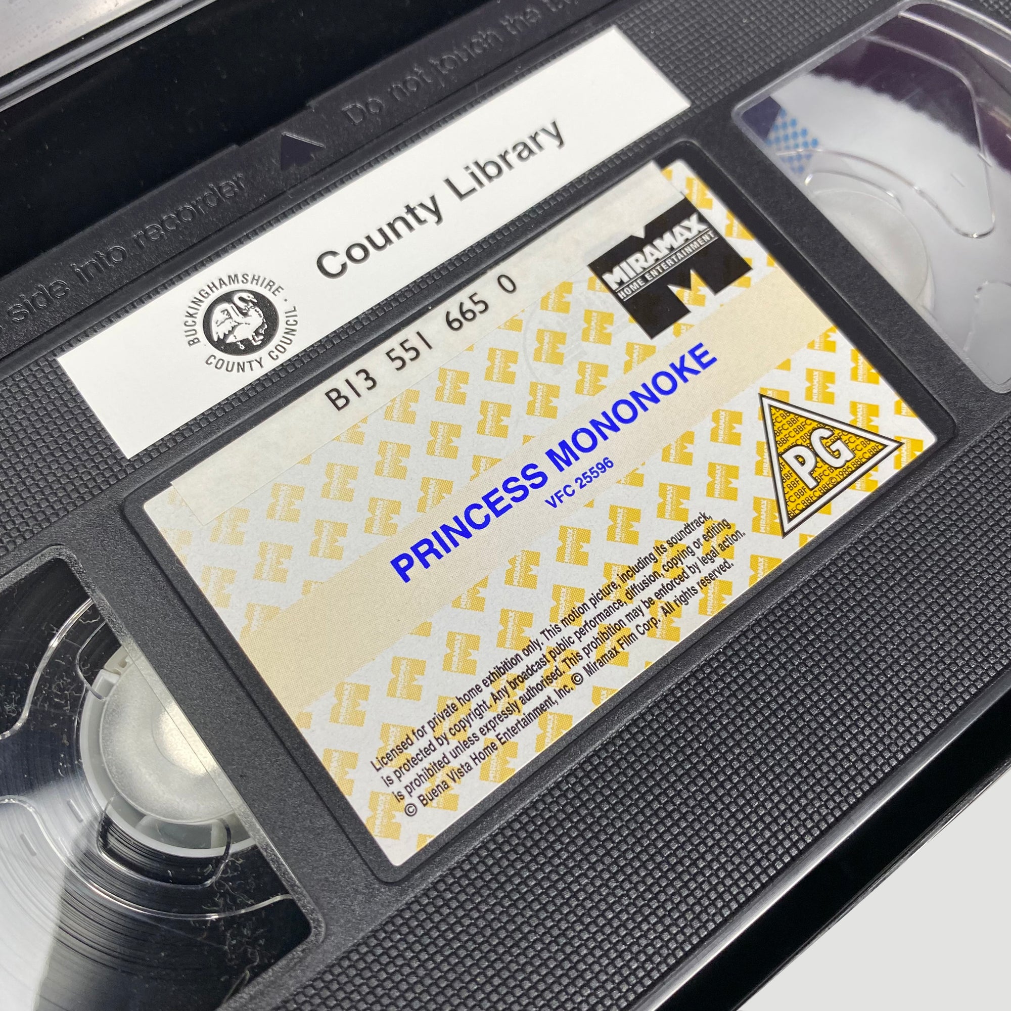 1997 Princess Mononoke VHS