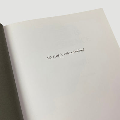 2014 Ian Curtis 'So This Is Permanence' 1st Edition
