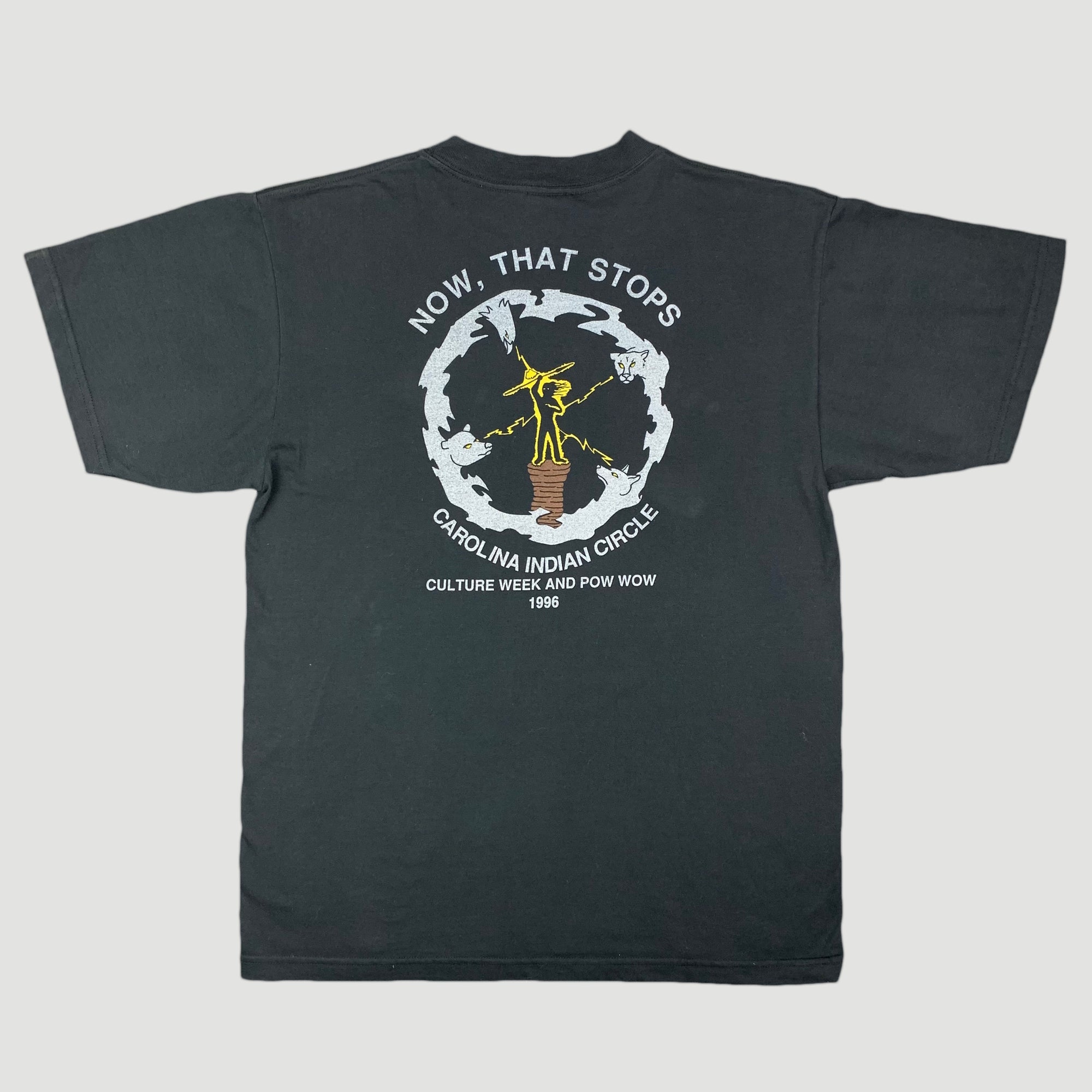 1996 Carolina Indian Circle T-Shirt