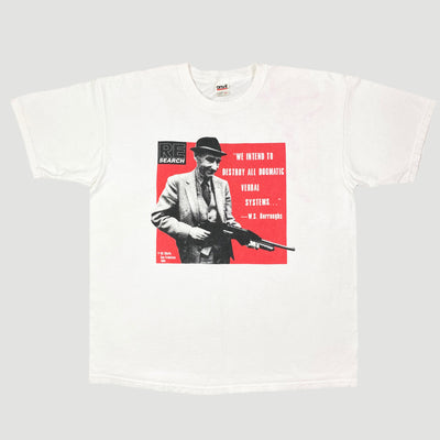 Early 00's Re/Search William Burroughs T-Shirt