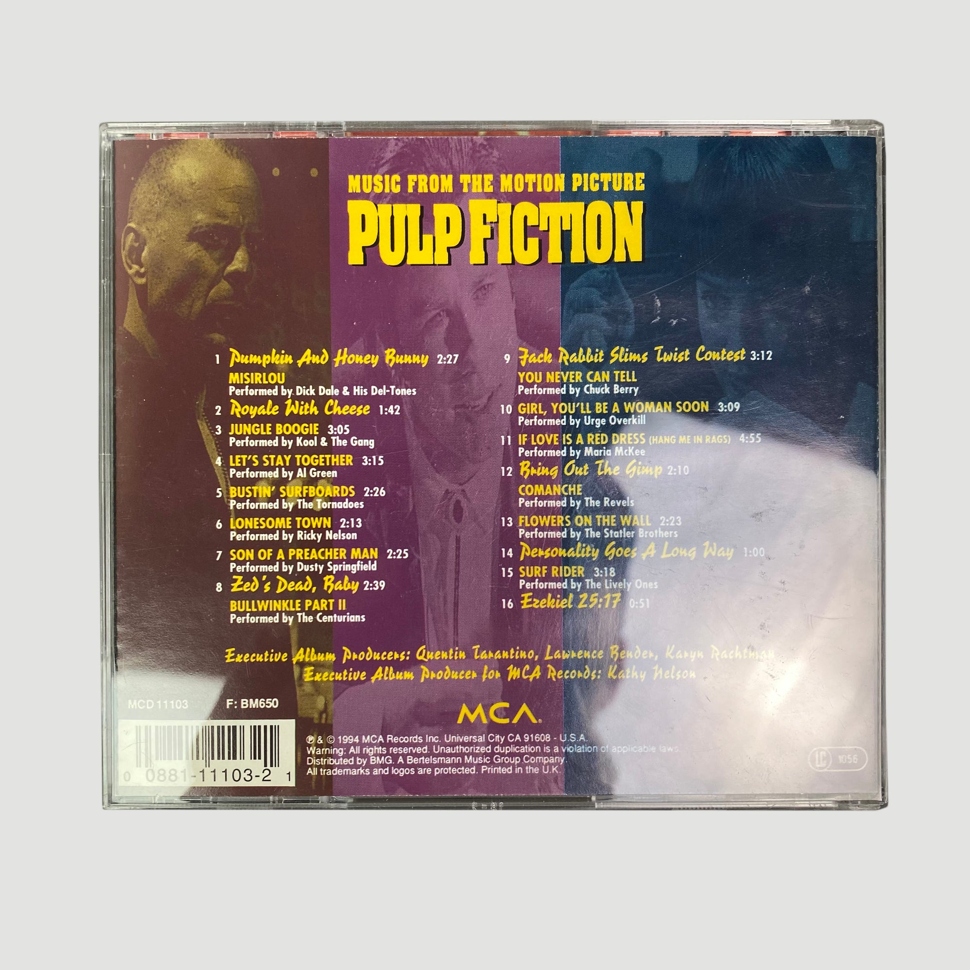 1995 Pulp Fiction Collectors UK Boxset (VHS, CD & Book)