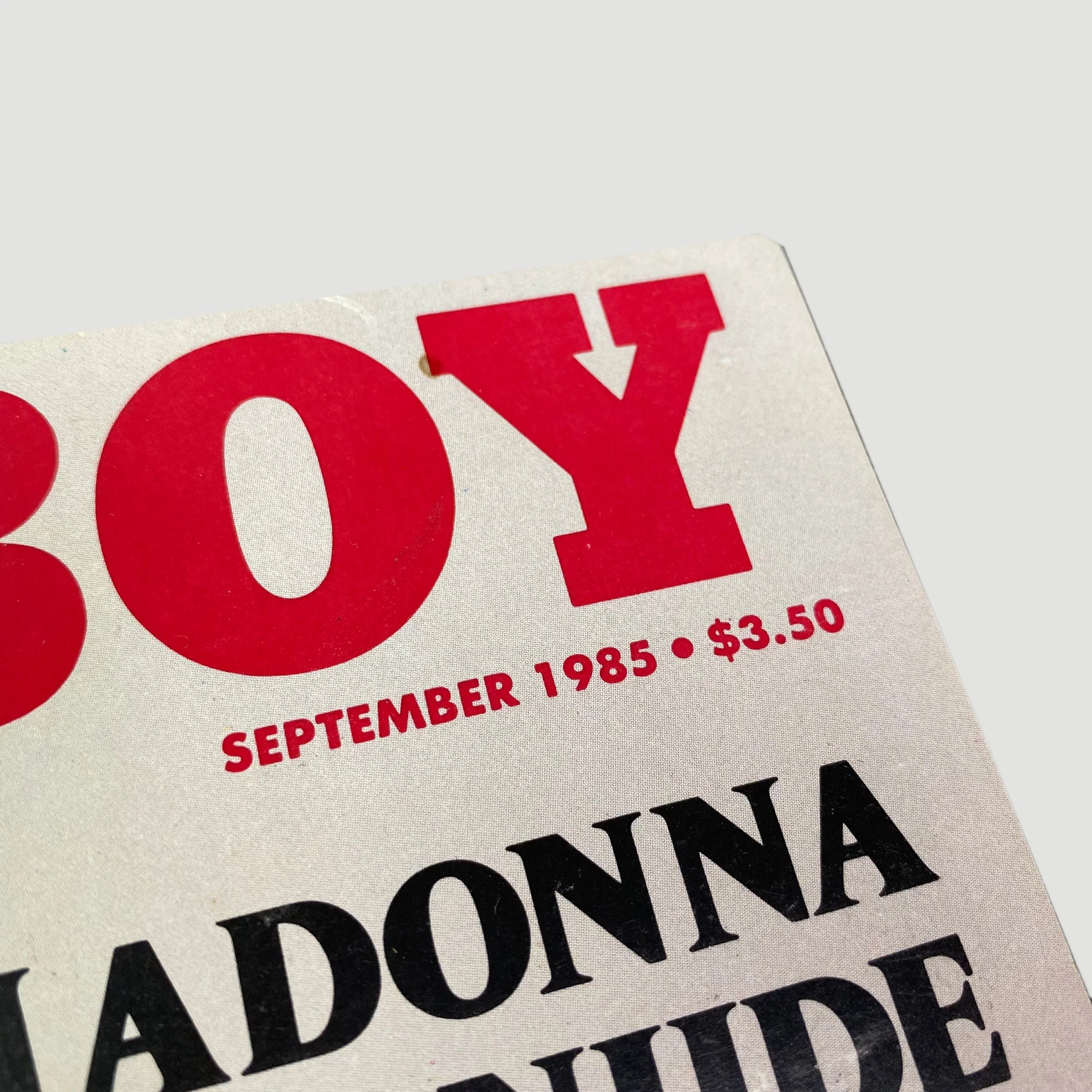 1985 Playboy Madonna Issue