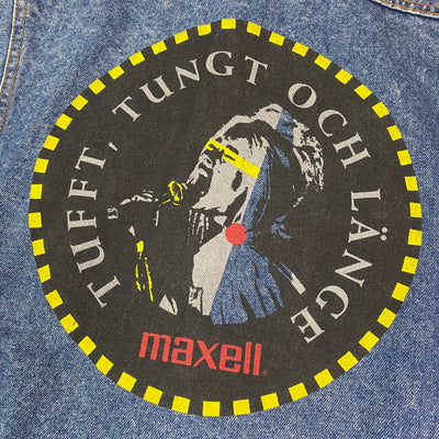 80's Maxell Swedish Denim Jacket