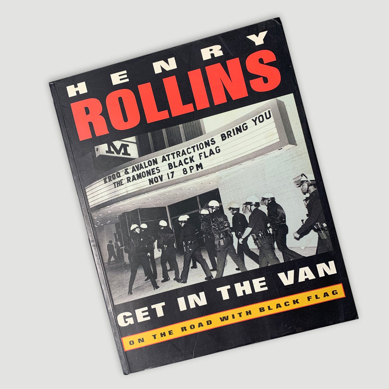 Henry Rollins Get In The Van Audiobook Unified Goods