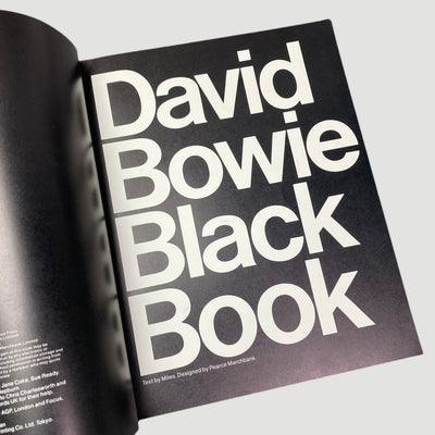 1984 'David Bowie Black Book'