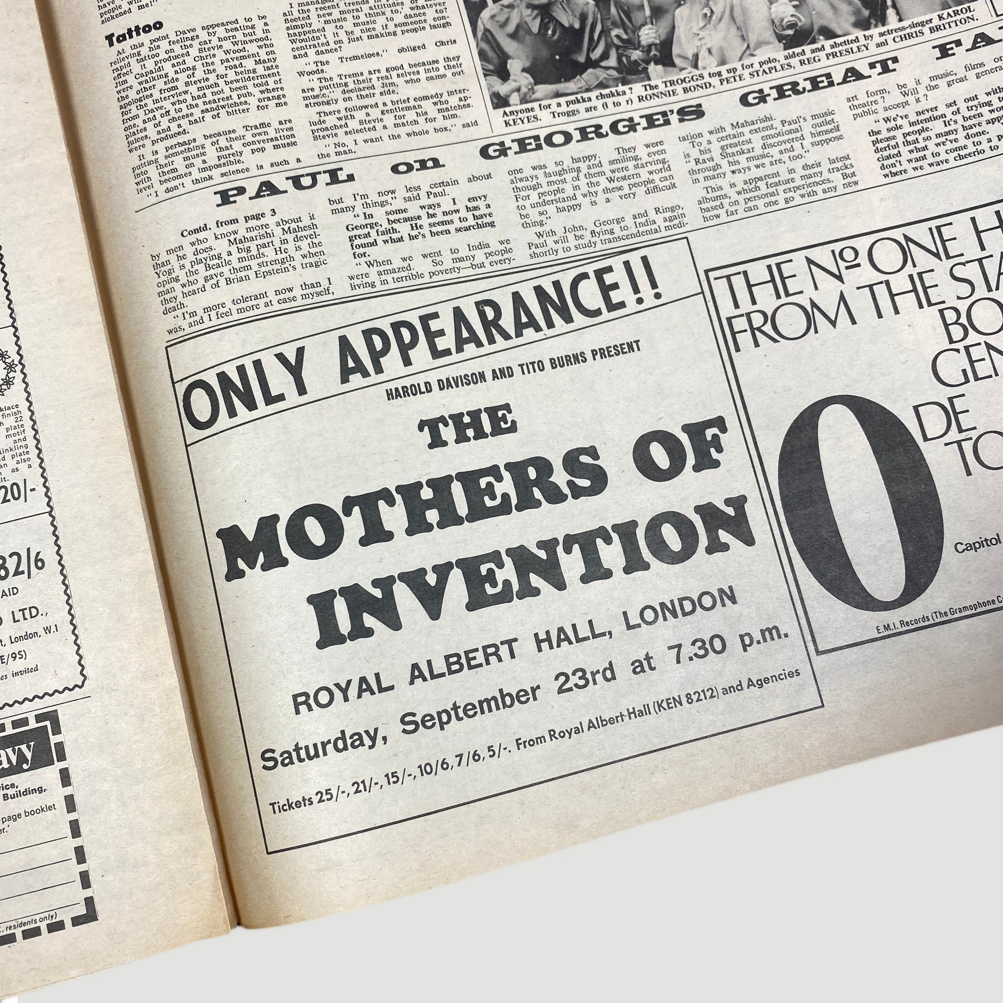 1967 Scott Walker Scott 1 Cover Issue